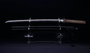 Katana Antigua Japonesa, Tsuba de Aves Acuáticas firmada Awataguchi