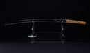 Katana Antigua Japonesa de Kaifu con Doble Hozon y Tsuba Gunbai Myōchin