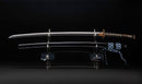 Katana Antigua Japonesa con Tsuba de Hierro con Incrustaciones de Oro, Atribuida a Chikuzen Nobukuni — NBTHK Hozon