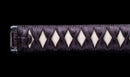 Katana Antigua Japonesa con Tsuba Karakusa, firmada Chōshū Fujiwara Kiyoshige — NBTHK Hozon