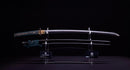 Katana Antigua Japonesa con Tsuba Kakugata Redondeada - Finales del Período Muromachi