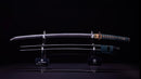 Katana Antigua Japonesa con Tsuba Kakugata Redondeada - Finales del Período Muromachi